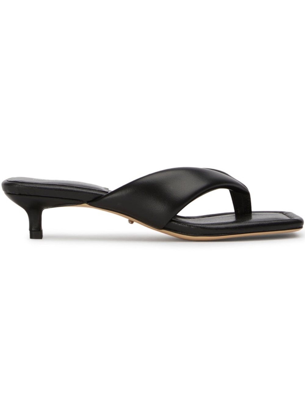 TONY BIANCO TROPIC SANDAL IN BLACK NAPPA | SLIGHTLY USED WITH DEFECT